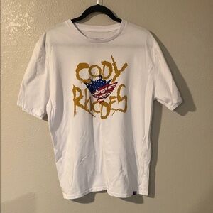 Cody Rhodes White Graphic T-Shirt